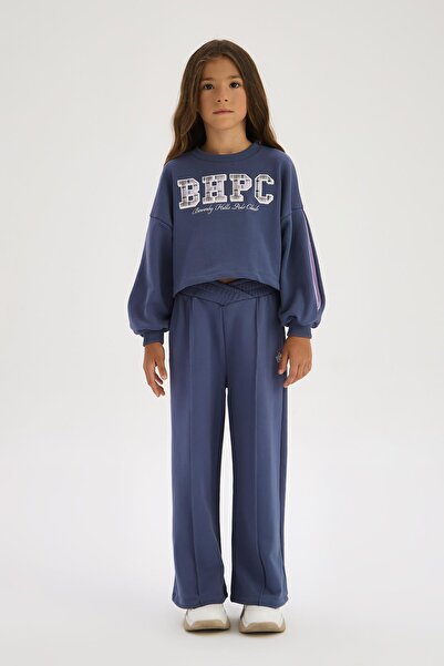 Beverly Hills Polo Club BG Store Kız Çocuk İndigo Eşofman Altı