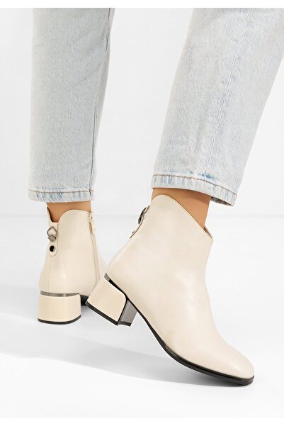 B T Shoes Γυναικεία Μποτίνια Josy μπεζ