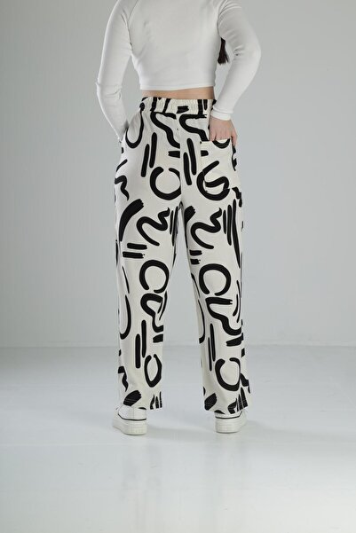 COCOPELLI Women's Baggy Pants Ethnic Patterned