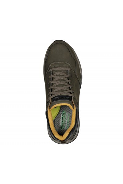 SKECHERS , Waterproof leather sports shoes with eco-leather inserts Bengao-Hombre