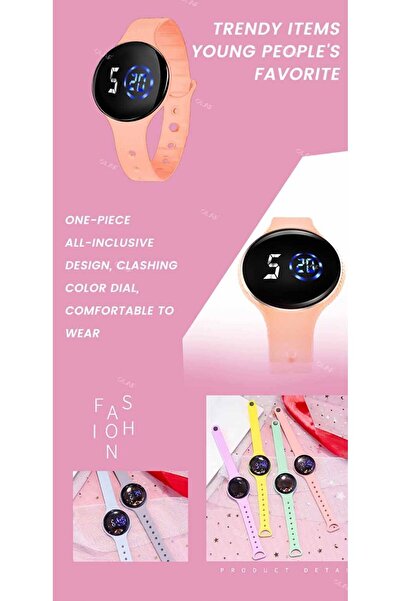 intermax Çocuk Saati Dijital Bileklik -Su Geçirmez Dokunmatik Ekran