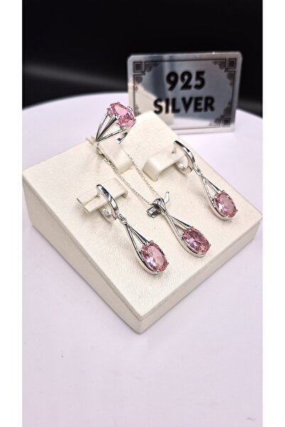 MODA 925 Ayar Kadın Gümüş Set