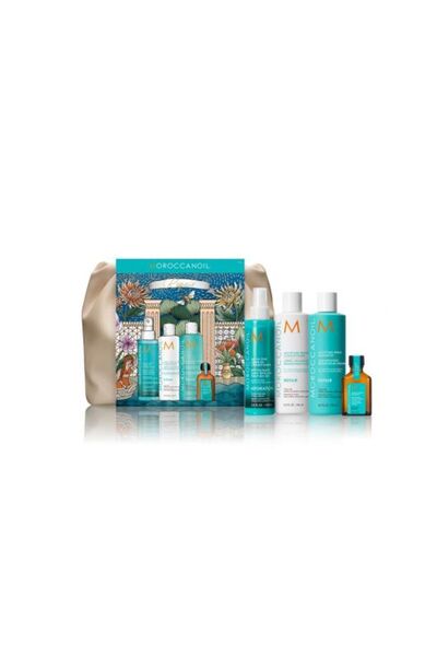 Moroccanoil Set cadou pentru repararea părului de sărbători 2x250ml 1x160ml 1x25ml