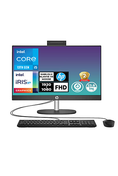 HP ProOne 240 G10 i5-1334U 32GB 512GB SSD 23.8" FHD Freedos All In One PC B6JD5ES 003