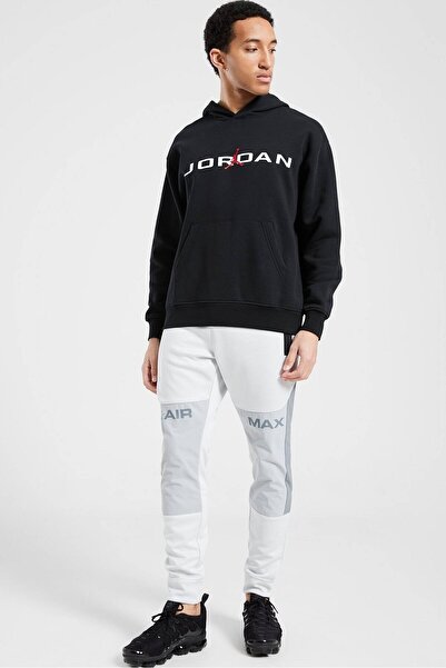 Nike Jordan Essentials Men's Fleece Hoodie Erkek Kapüşonlu Sweatshirt Siyah