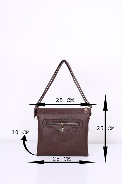 byFOX Fashion Soft Textured Crossbody Messenger Bag Width: 26 cm Length: 25 cm Bottom: 5 cm (Can Be Expanded)