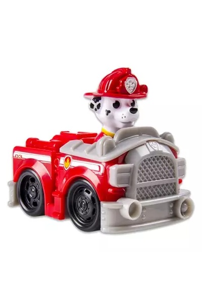 PAW PATROL Masinuta de jucarie Paw Patrol - Marshall si masina de pompieri, l...
