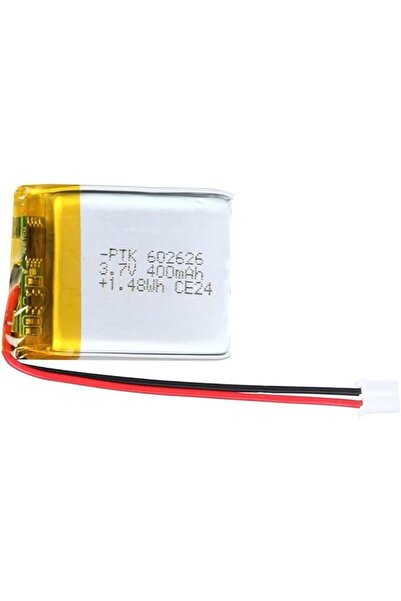 Generic بطارية لي بو 602626 3.7 فولت 400 مللي أمبير