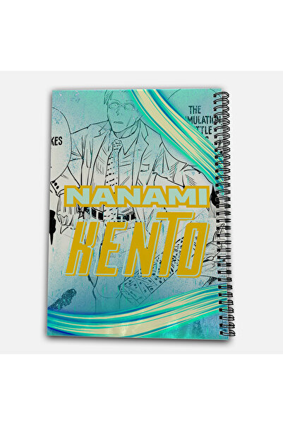 Define Moyas Jujutsu Kaisen Nanami Kento Checkered A4 School Notebook 72 Sheets Model 1