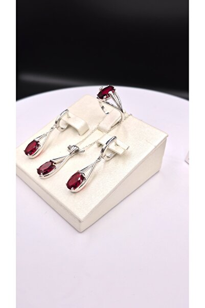MODA 925 Ayar Kadın Gümüş Set