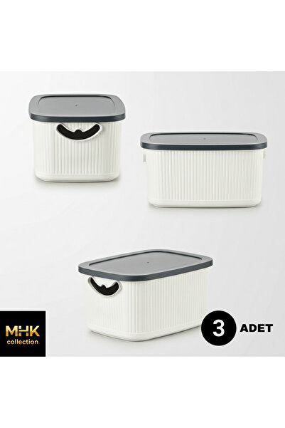 MHK Collection Set of 3 Storage Containers