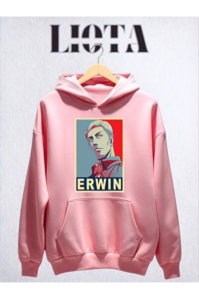 Vordevia سويت شيرت إروين أتاك أون تايتن مطبوع من القطن بثلاث خيوط