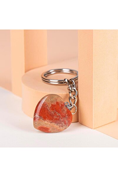 Mitr Jasper Natural Stone Keychain