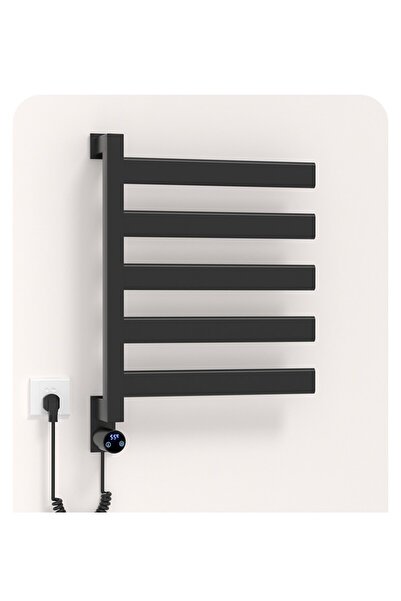 Trendy's Ηλεκτρική κρεμάστρα για πετσέτες TRENDYS, 45x65 cm, ψηφιακή, ματ γκρ...