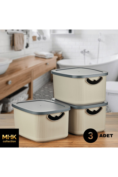 MHK Collection Set of 3 Storage Containers