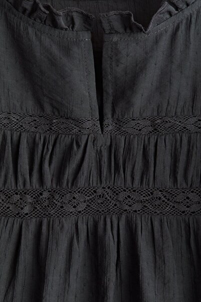 H&M Fırfırlı Bluz