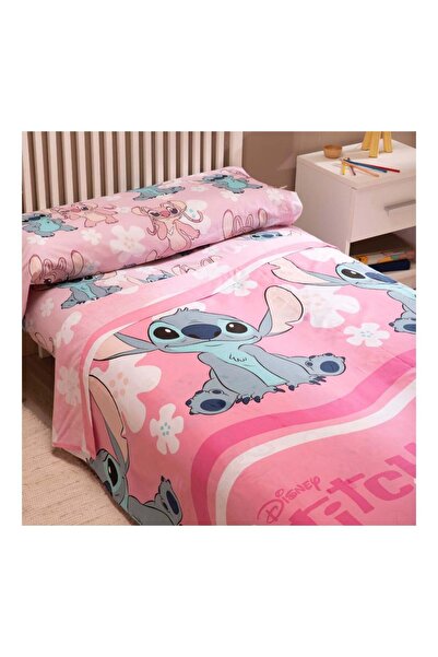 Stitch Bed linen set, 4 pieces, mattress cover 160x200 cm, bed sheet 240x280 cm, 2 pillowcases 50x70 cm