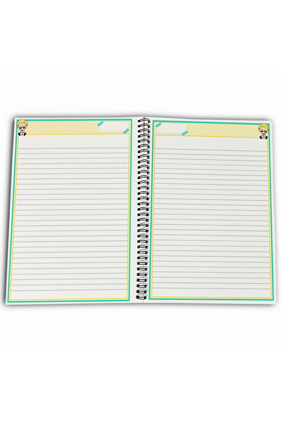 Define Moyas Jujutsu Kaisen Nanami Kento Striped A4 School Notebook 72 Sheets Model 3