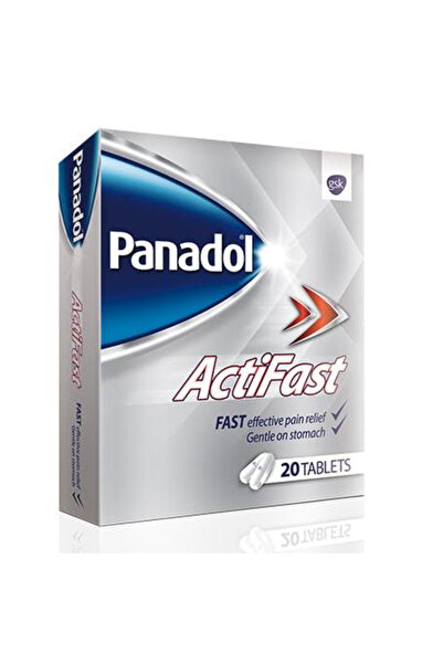 Panadol أقراص أكتيفاست، 20 قطعة 500 ملغ