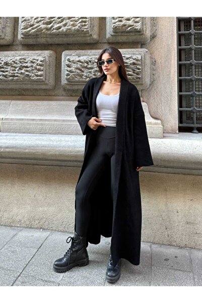 Abalı Yeni sezon kışlık triko üzün maxi hırka Yumuşak sakal yün ip Alhawi, Yamaha model