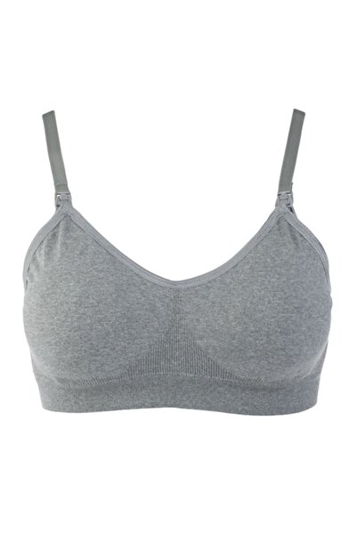 OEM Seamless Maternity & Nursing Bra - Gray