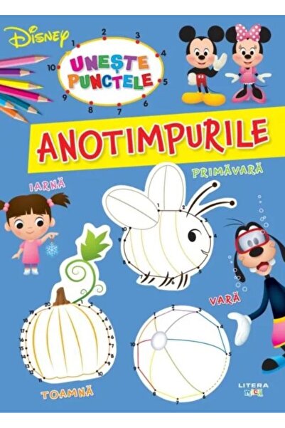 Editura Litera Disney. Uneste punctele. Anotimpurile, Disney