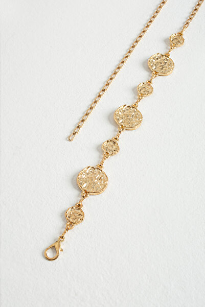 Zealous Set de 2 bucăți pentru corp și talie și rochie și pantaloni și fuste cu lanț pentru fuste