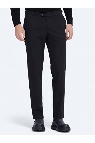 Kip Чорні штани Regular Fit Smart Casual з бавовняної суміші