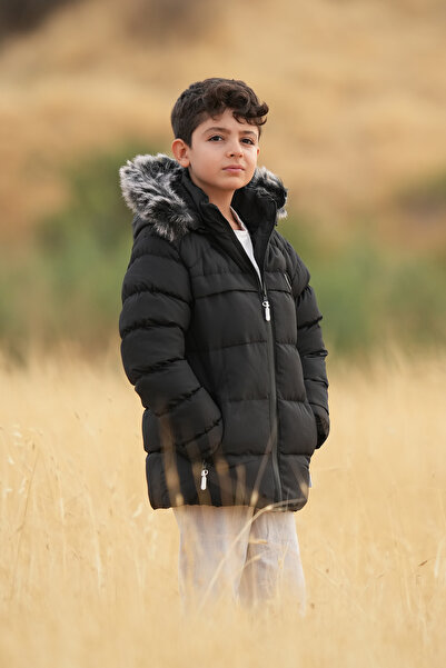 FREE ARSLAN COLLECTİON Erkek Çocuk Şişme Su İtici İçi Peluş Kürk Çıkarılabile...