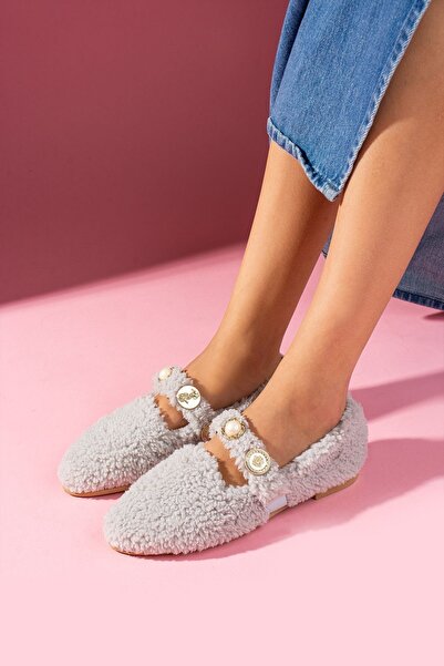 FUGA MODA Valoria Сірий рушник з перламутровим і печатним аксесуаром, ремінь для дому