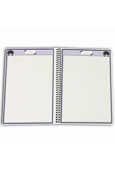 Define Moyas Jujutsu Kaisen Fushiguro Megumi Unlined A4 School Notebook 72 Sheets Model 3