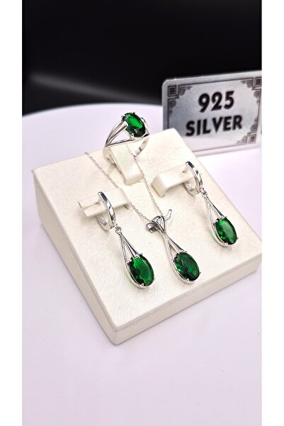 MODA 925 Ayar Kadın Gümüş Set