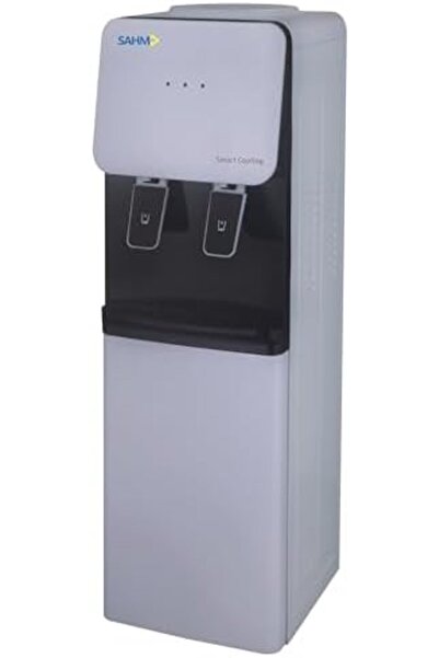 SAHM Dual Faucet Water Dispenser with Hot & Cold Functions, 500W Heating, 100W Cooling, Stainless St