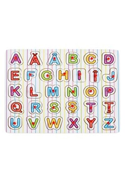 OEM Puzzle din Lemn Alfabetul (31 de piese) - 21.5x29.5cm