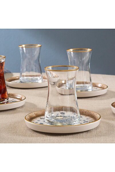 Karaca Elena Teeset, 12-teilig, für 6 Personen