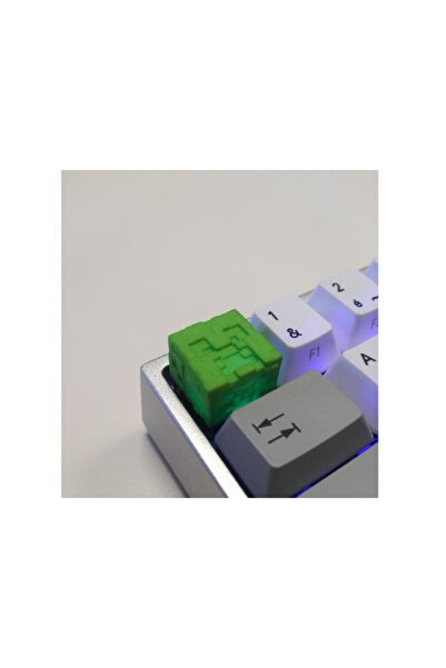Genel Markalar Minecraft Creeper Klavye Tuşu, Klavye Süsü, Klavye Aparat,Şık ...