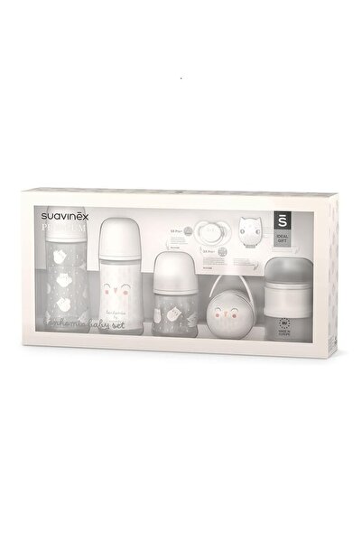 Suavinex S Bonhomia Welcome Baby Set - Gray, L3