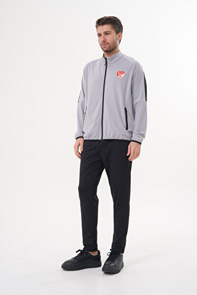 Hakemspor TFF Baskılı Kamp ve Seremoni Eşofman Takımı - Gri