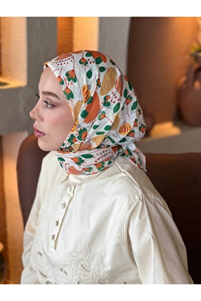 Modakaşmir Flowers Desen Bambu Eşarp