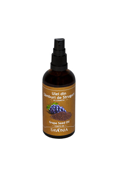 Savonia Ulei din Samburi de Struguri, Uz Cosmetic, Savonia, 100 ml