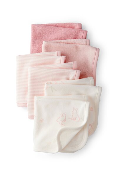 Carter's Baby Girl Patterned 6-Piece Towel Set