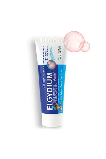 Elgydium Οδοντόκρεμα Junior Bubble, 7-12 ετών, 50 ml