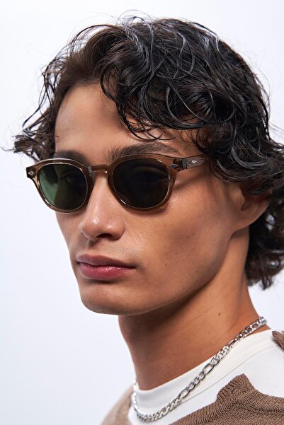 Bilge Karga Ryan Nude Green Men's Sunglasses