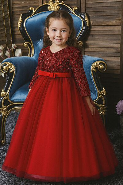 LilyMoon Φόρεμα ειδικής περίστασης για κορίτσια – Φόρεμα με λαμπερές παγιέτες