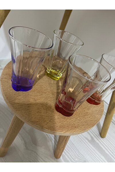 Coffee Kahve yanı bardağı 4 lü cam