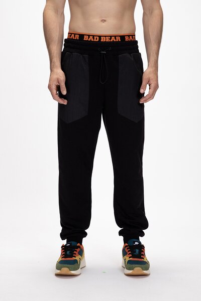 Bad Bear Sailor Black Men's Sweatpants Tracksuit Bottoms