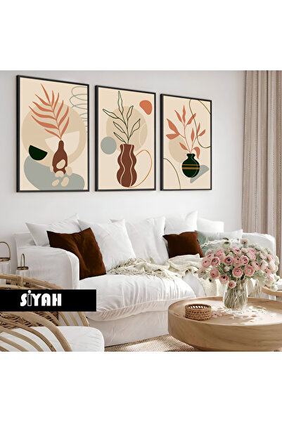 Harika bir ev Çocuk odası Oturma Salonu-Minimalist Modern Bohem Soft Krem Bit...