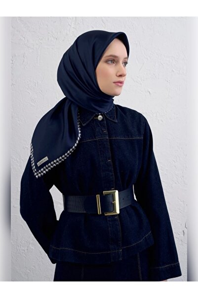 Armine Шарф з чистого шовку твіл з малюнком «Водна дорога» 9443D