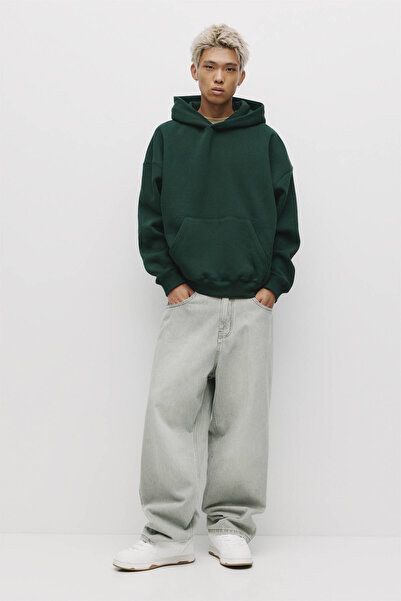 Pull & Bear Bol kesim kapüşonlu sweatshirt