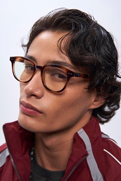 Bilge Karga Nova Vintage Leopard Men's Blue Light Protective Glasses